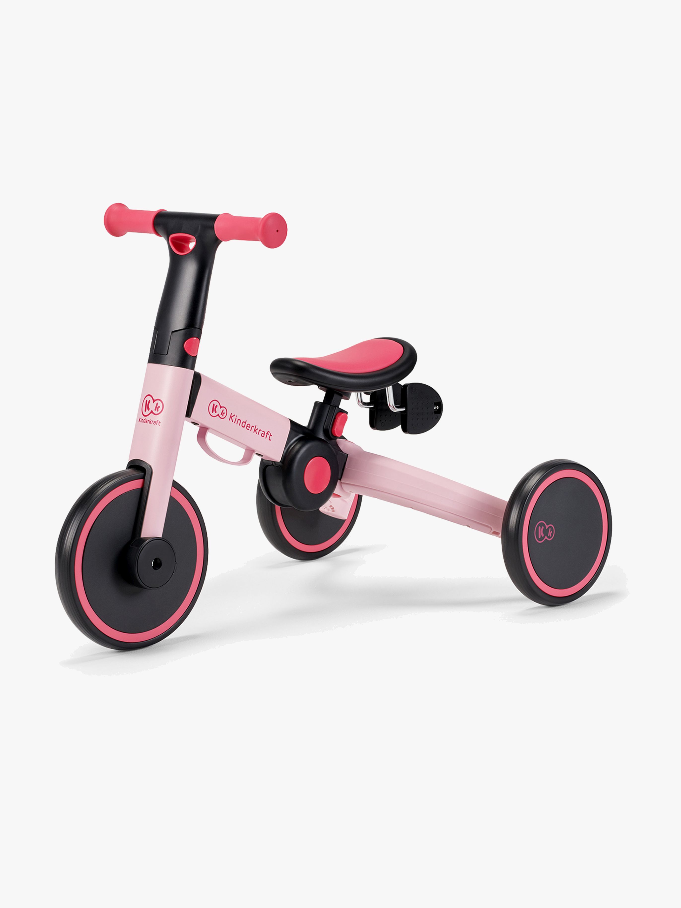 Kinderkraft Trehjulet Cykel 4TRIKE, Lyserød