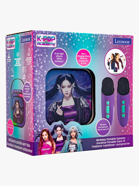 K-Pop Academy Højttaler Med 2 Mikrofoner BTC020KPZ-2823_3c.jpg