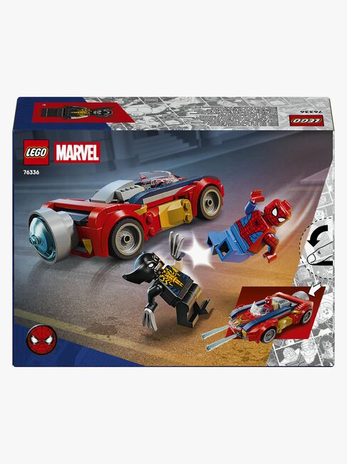 LEGO Super Heroes 76336 Spider-Man-bil mod venomiseret Wolverine