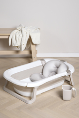 Beemoo CARE Assist Badekar inkl. Badestøtte & Skyllekande, Beige