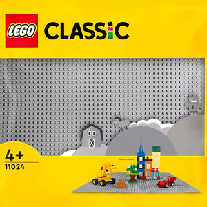 LEGO Classic Grå byggeplade 11024