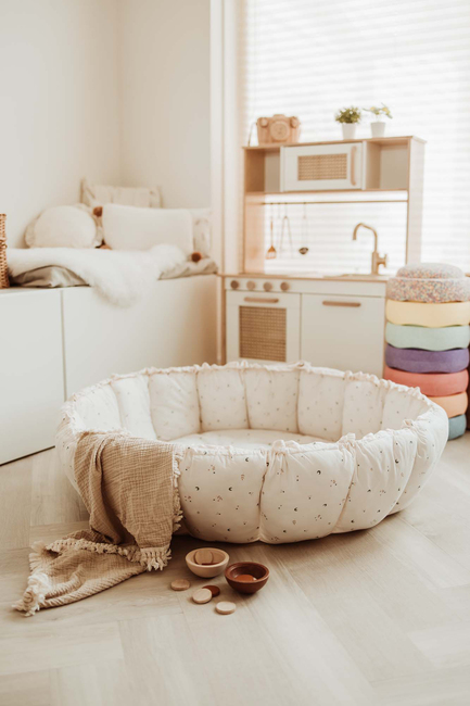 Play&Go Organic Bloom Legetæppe, Moon