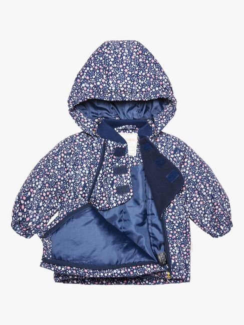 Petite Chérie Atelier Lola Jakke, Navy Small Flower