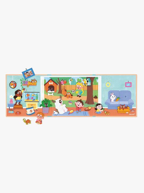 Janod Magneti'Stories Magnetsæt Kæledyr 30 Stk.