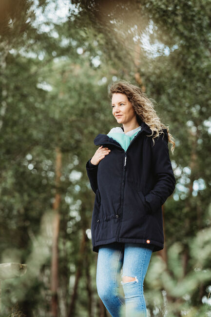 Wombat Wallaby Bærejakke, Navy Blue