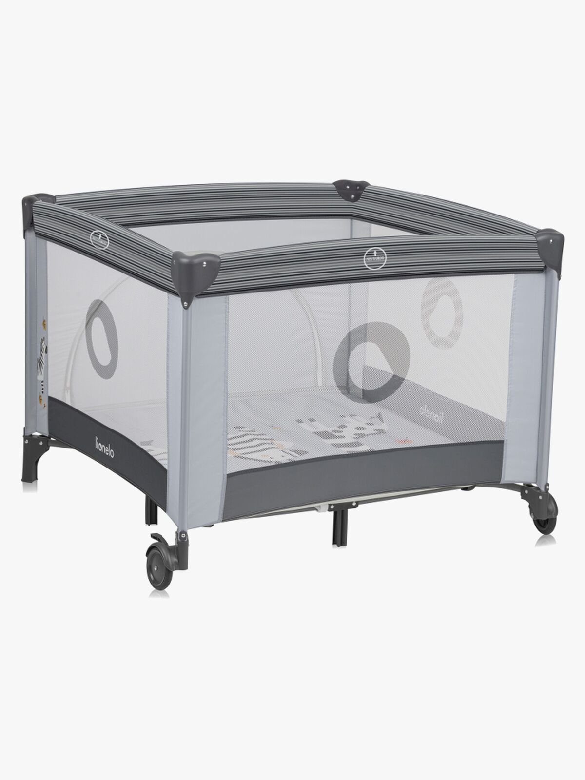 Lionelo BONNIE Kravlegård  til Barn & Baby, Grey Stone