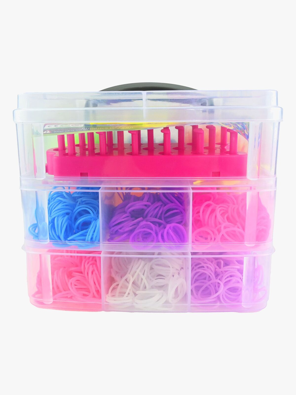 Robetoy Loom Bands DIY Armbåndssæt 3.000 Dele