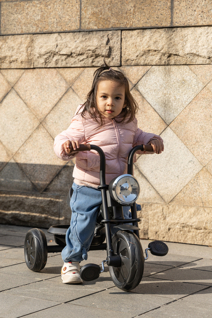 QPlay Triduro Basic Trehjulet Cykel, Sort