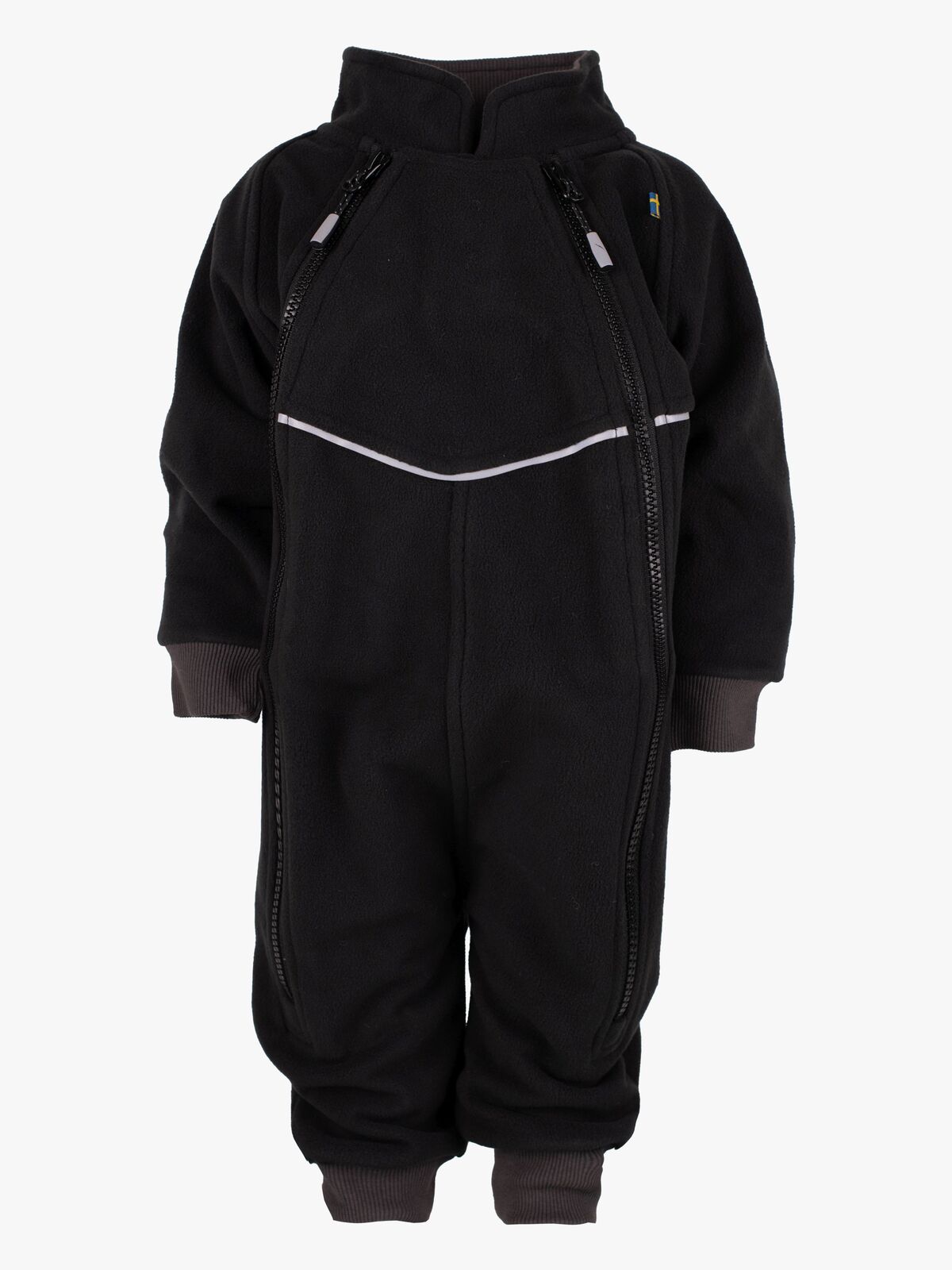 Lindberg Stormy Vindtæt Fleecedragt, Sort