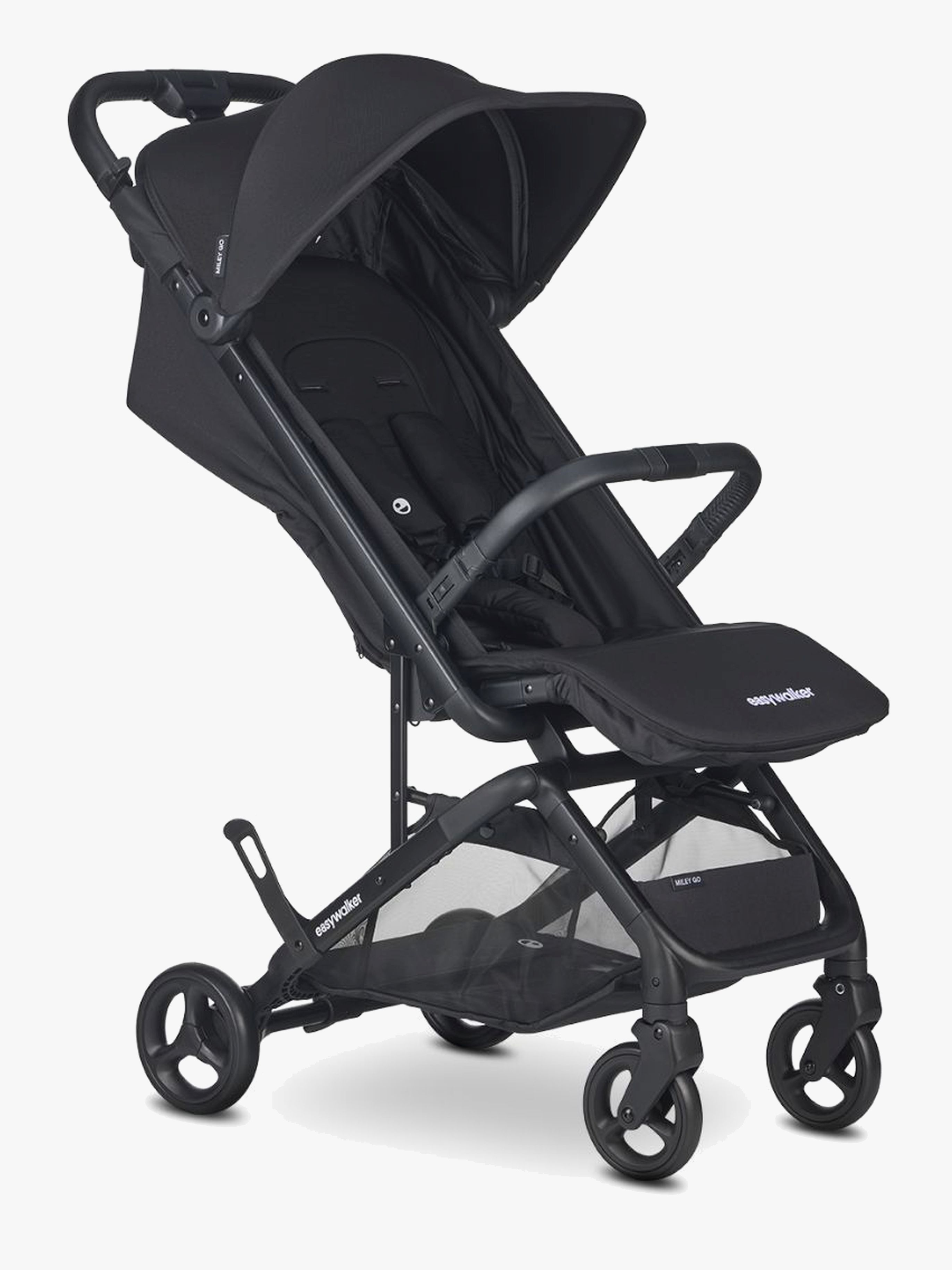 EasyWalker Miley GO Klapvogn, Pure Black