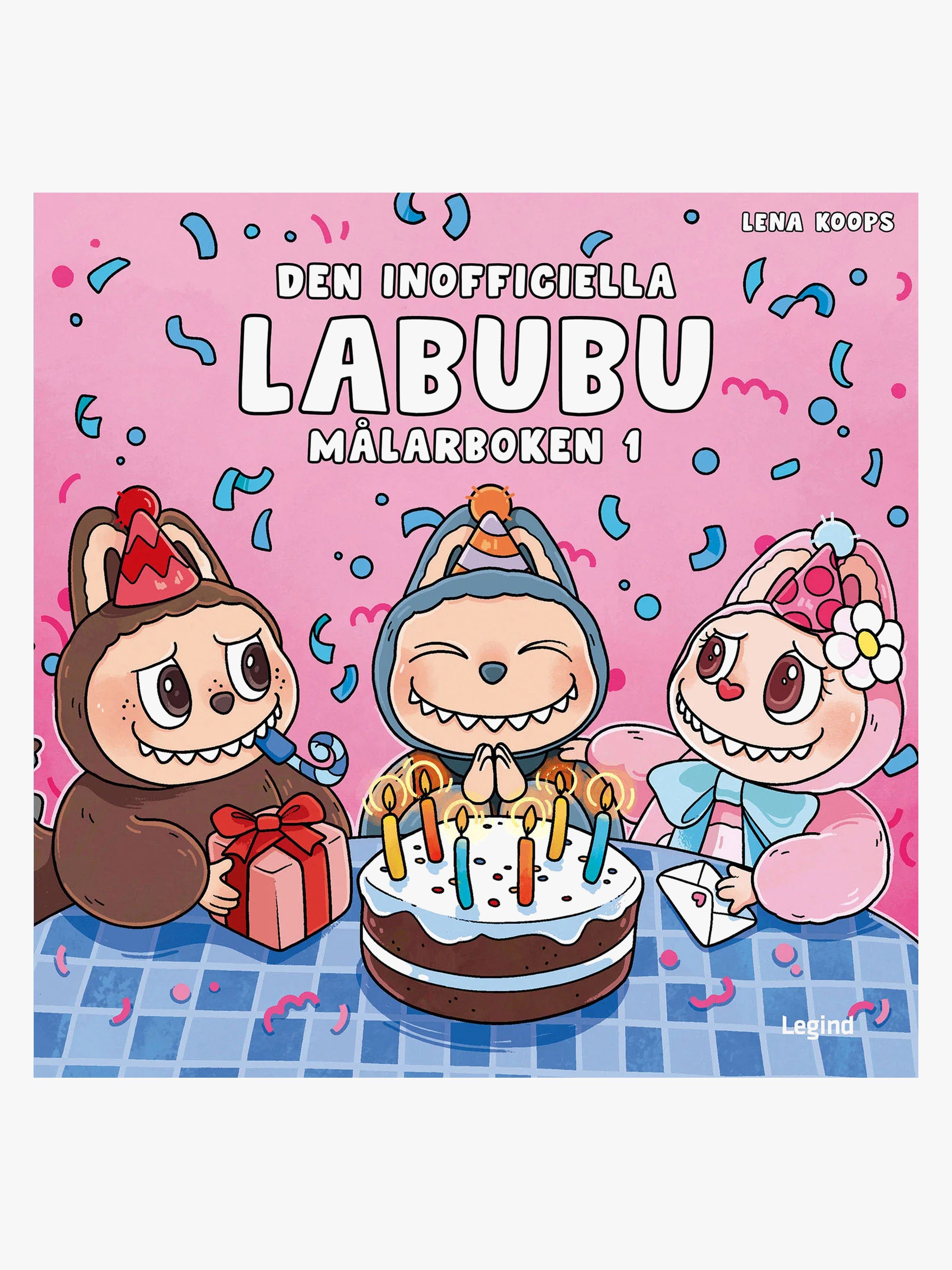 Legind A/S LABUBU Den Uofficielle 1 Malebog