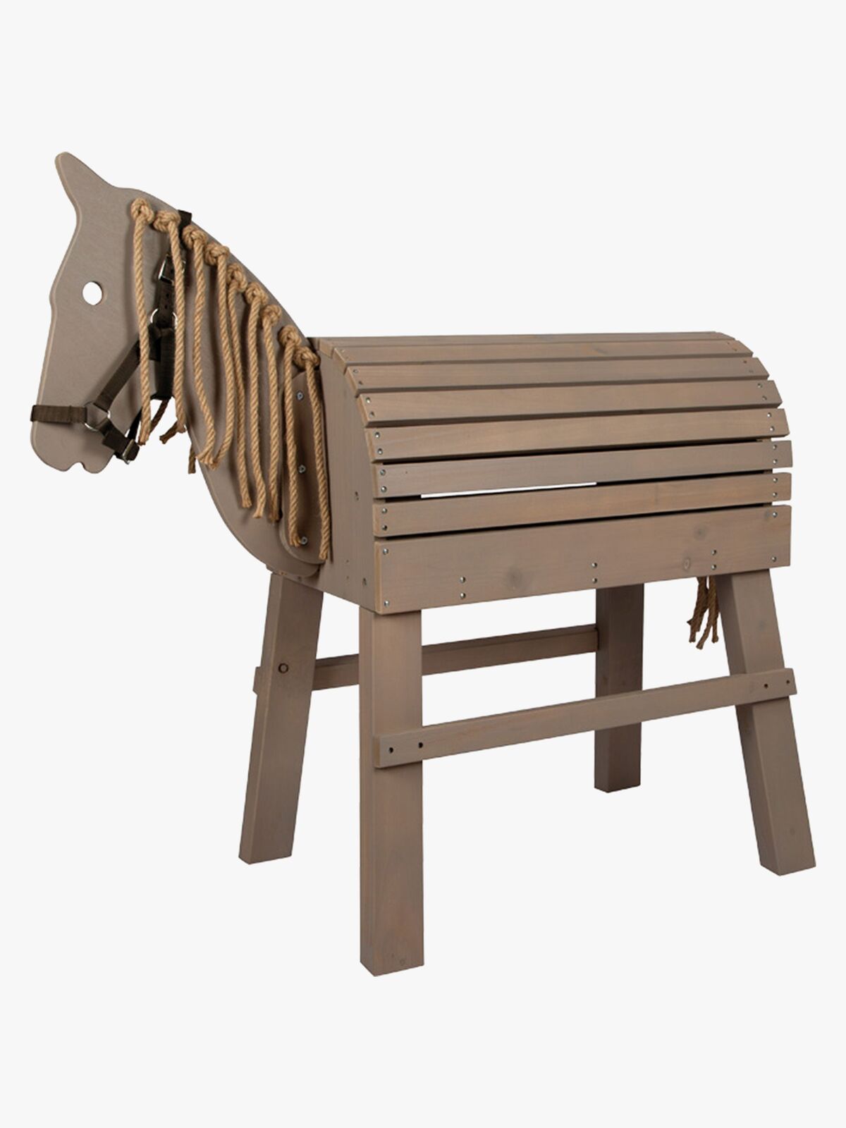 Small Foot Træhest, Grå