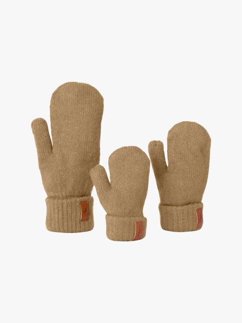 BabyMocs  Strikkede Vanter, Caramel