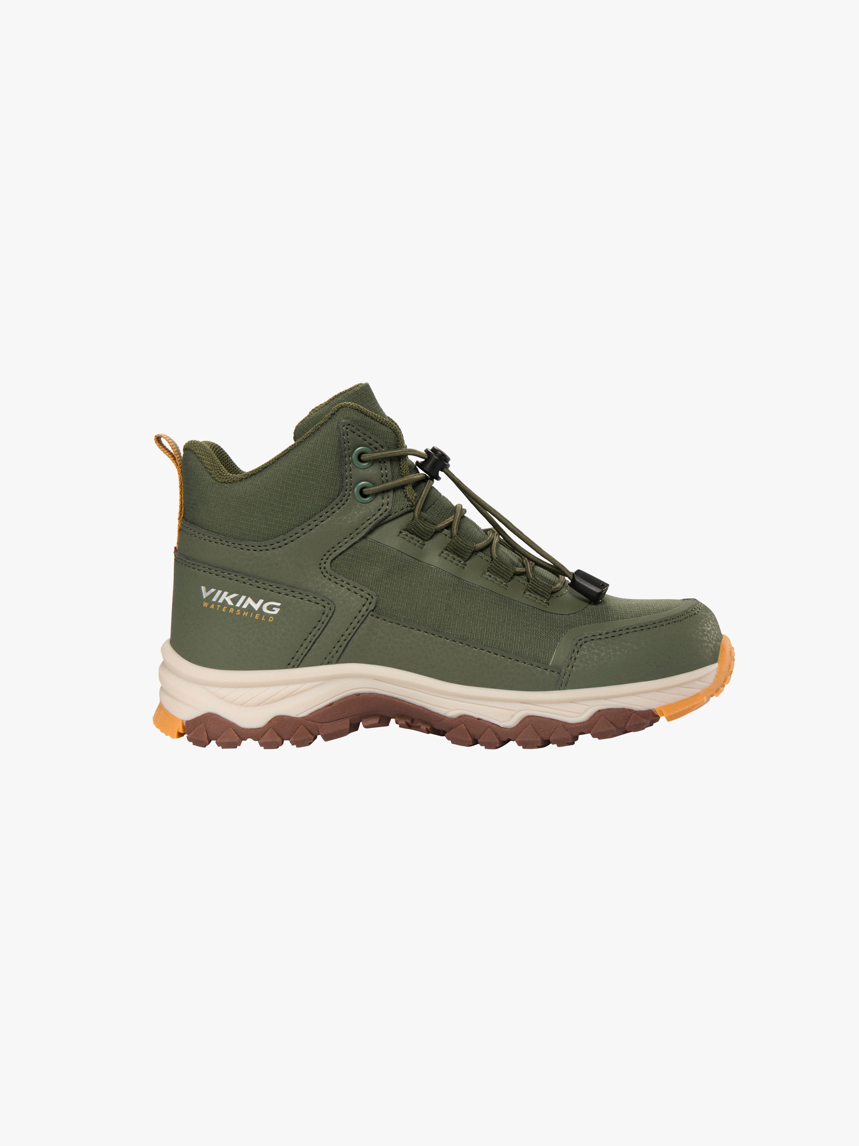 Viking Akkarvik Mid SL WP Forede Sneakers, Green, 30