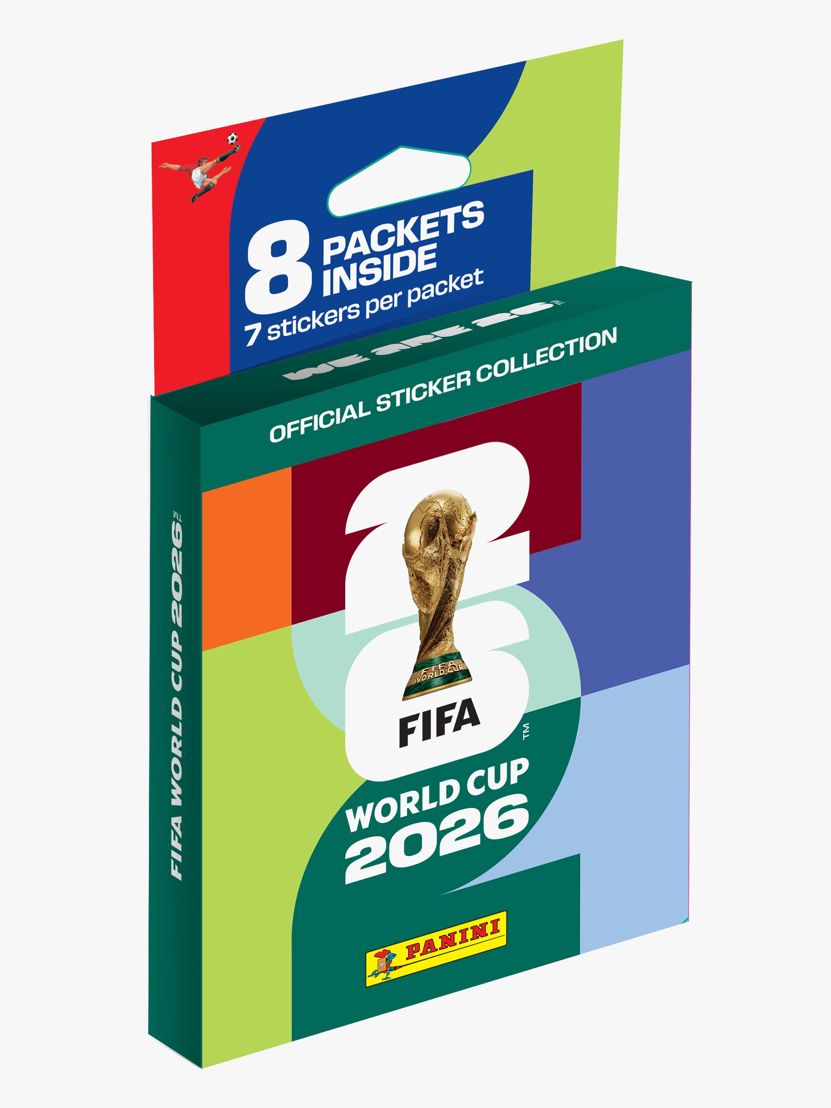 Panini FIFA World Cup 2026 Klistermærker 8-pak