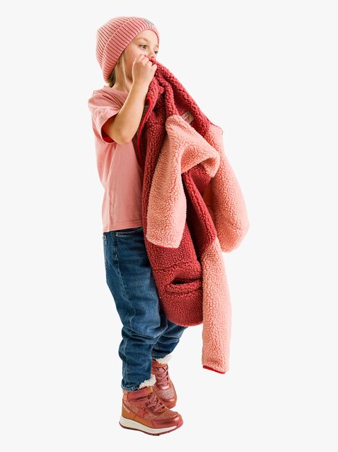 Viking Play  Vendbar Fleecetrøje, Pink