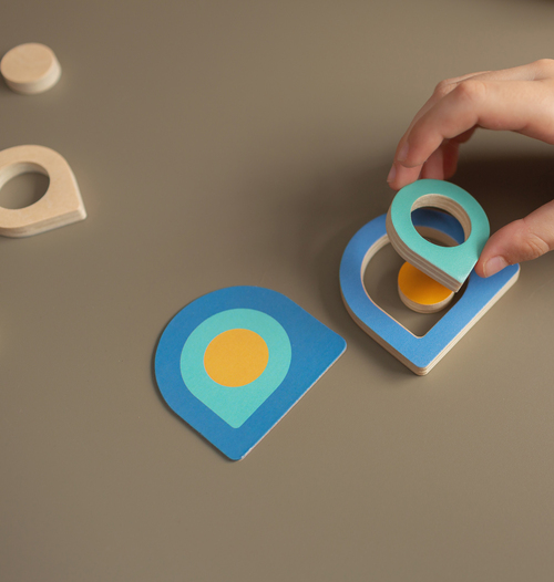 BS Toys 3 Shape Huskespil