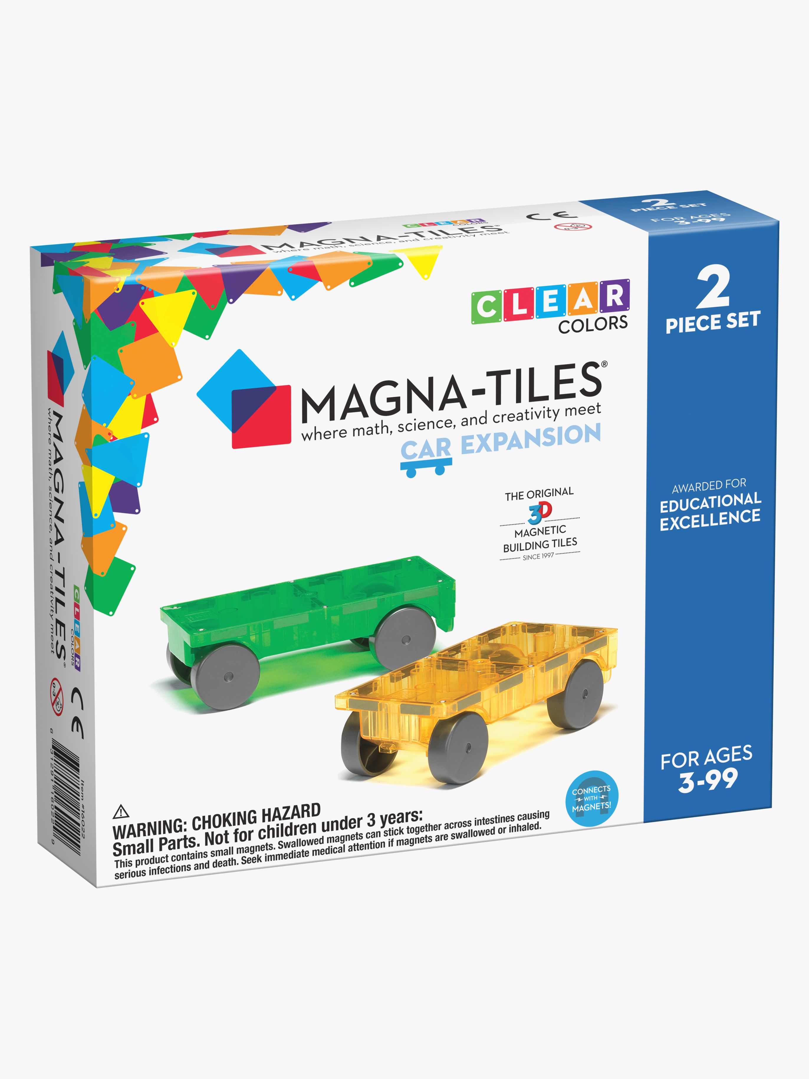 MAGNA-TILES Biler Byggesæt 2 Dele