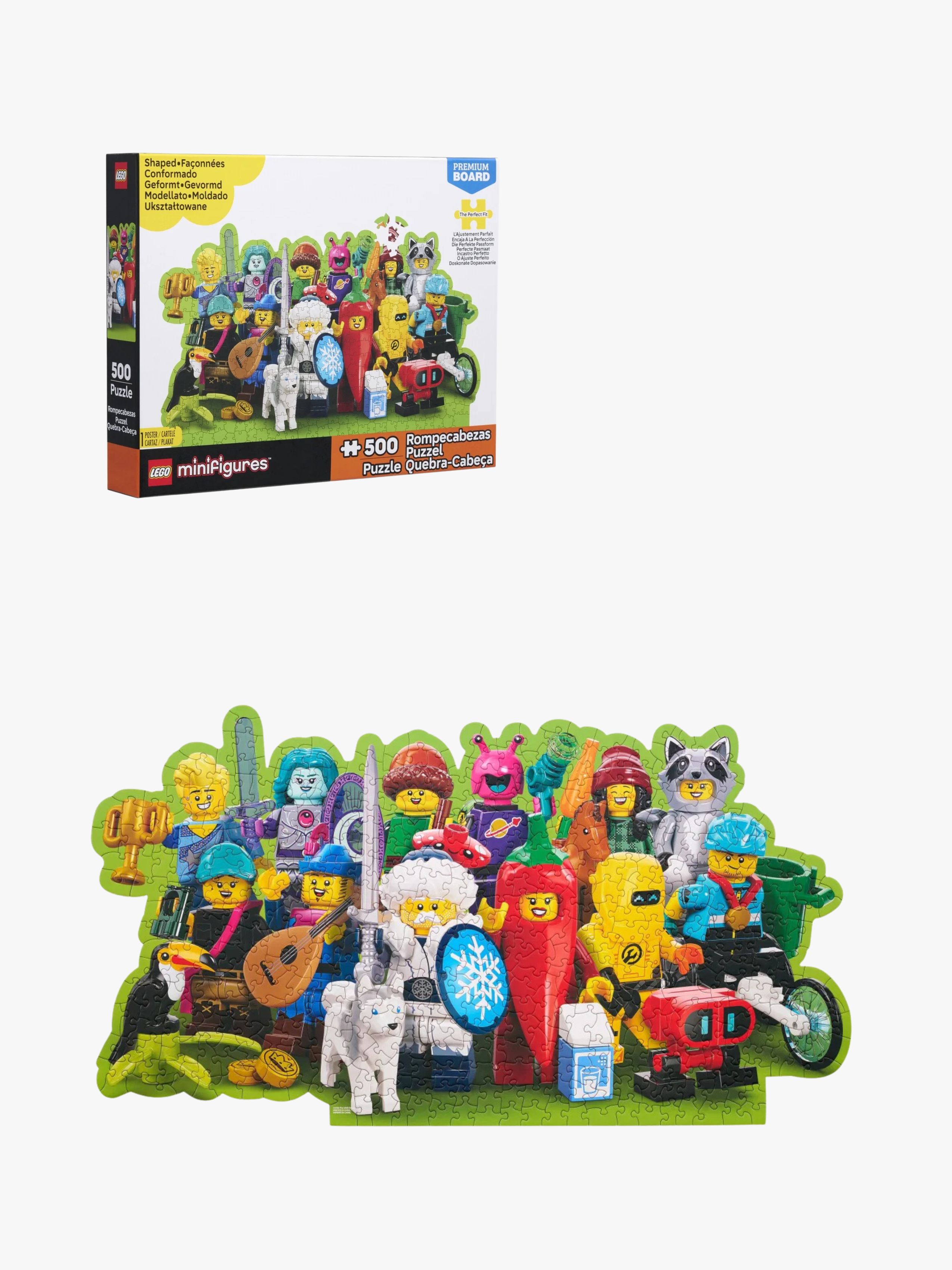 LEGO Puslespil Minifigurer Collage 1, 500 Brikker