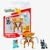 Pokémon Battle Figursæt Poochyena Totodile & Kabu 3-pak