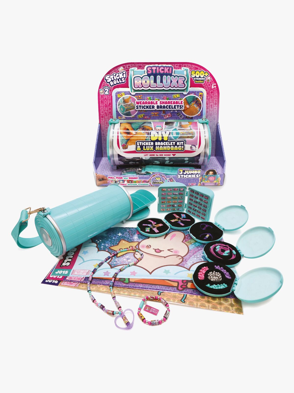 Sticki Rolls Rolluxe Sticker Studio Kreasæt