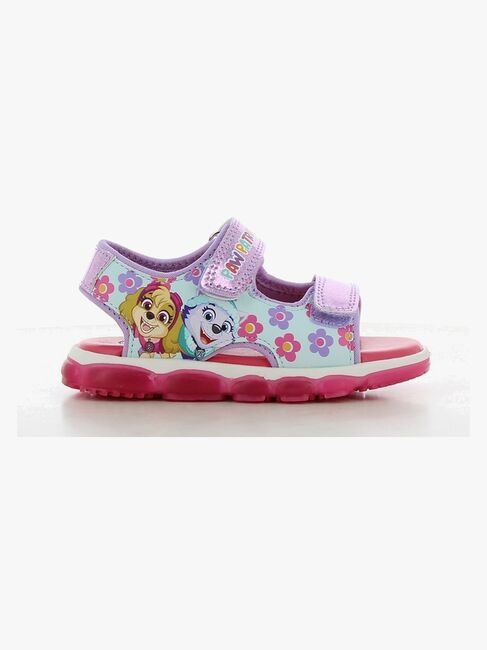 Paw Patrol Blinkende Sandaler, Lilac/Fuchsia