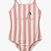 LIEWOOD Suna Badedragt, Coral blush/creme de la creme stripe