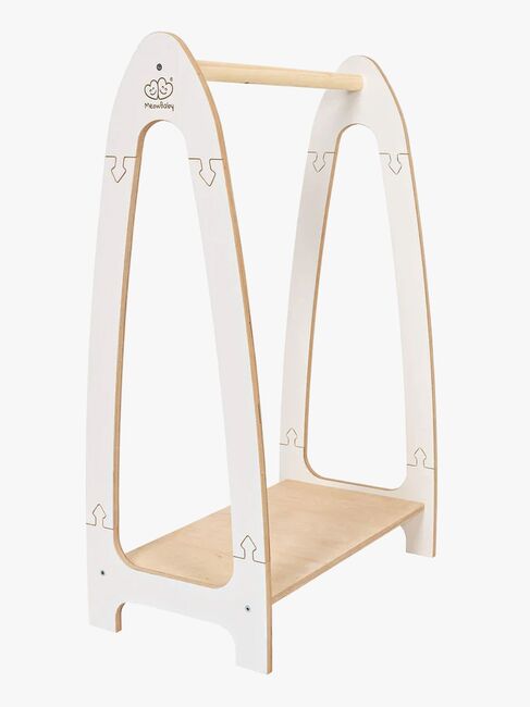 Meowbaby Soft Tøjstativ S, Hvid