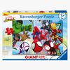 Ravensburger Spidey and His Amazing Friends Mega Gulvpuslespil 24 Brikker