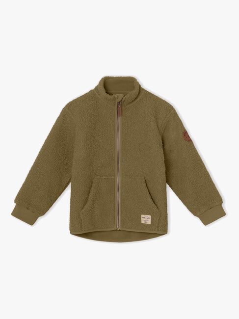 MINI A TURE Saleh Fleecetrøje, Capers Green