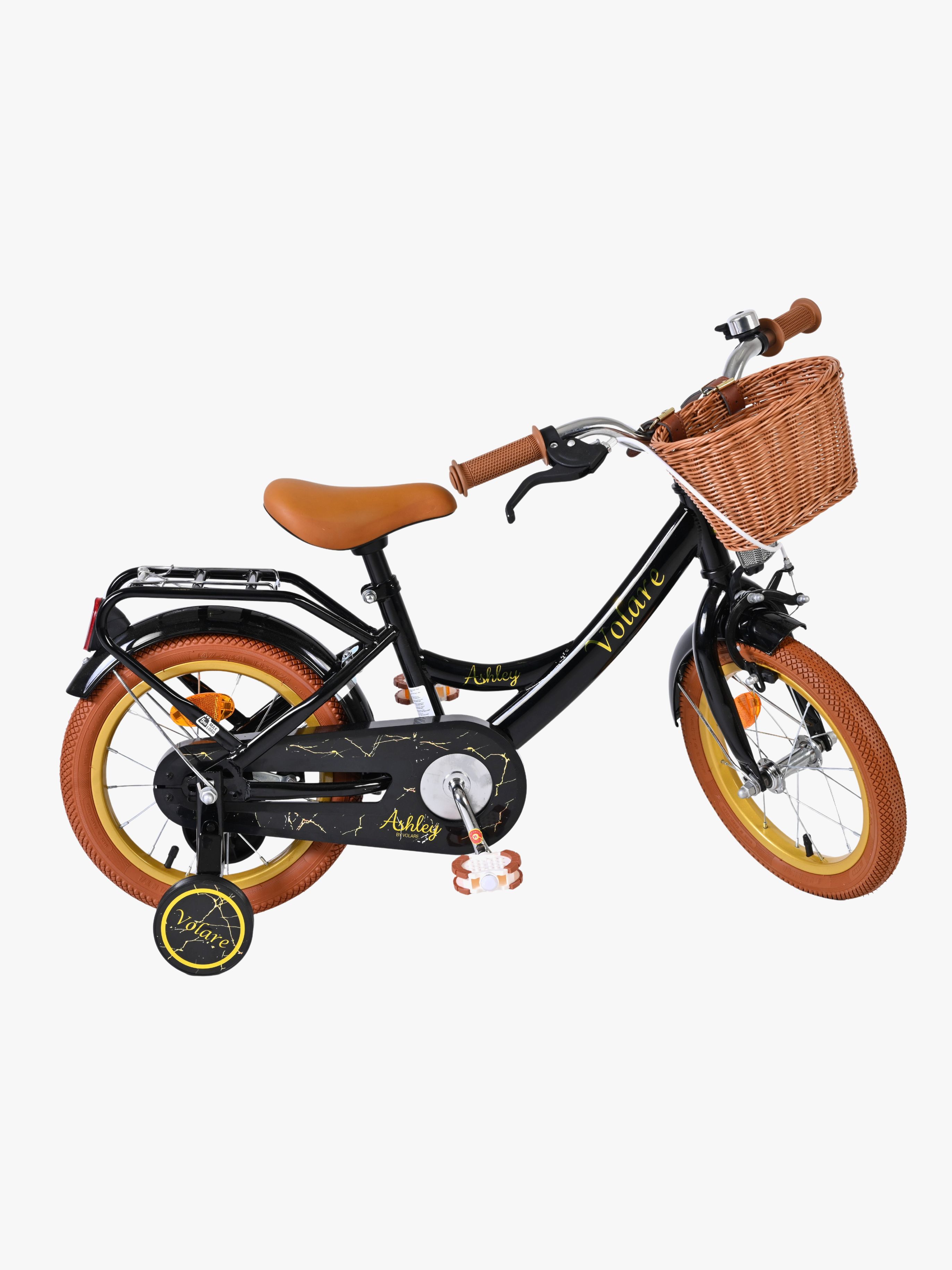 Volare Ashley Cykel 14 Tommer, Sort