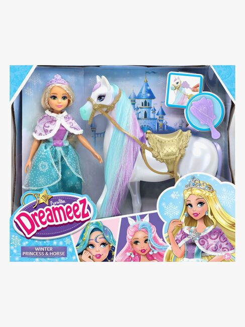 Dreameez Modedukke Vinterprinsesse med Hest 11126019-2462_3b.jpg