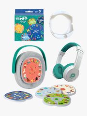 TIMIO Tilbehør og Skivepakke, Tid, Grøntsager & Alfabet