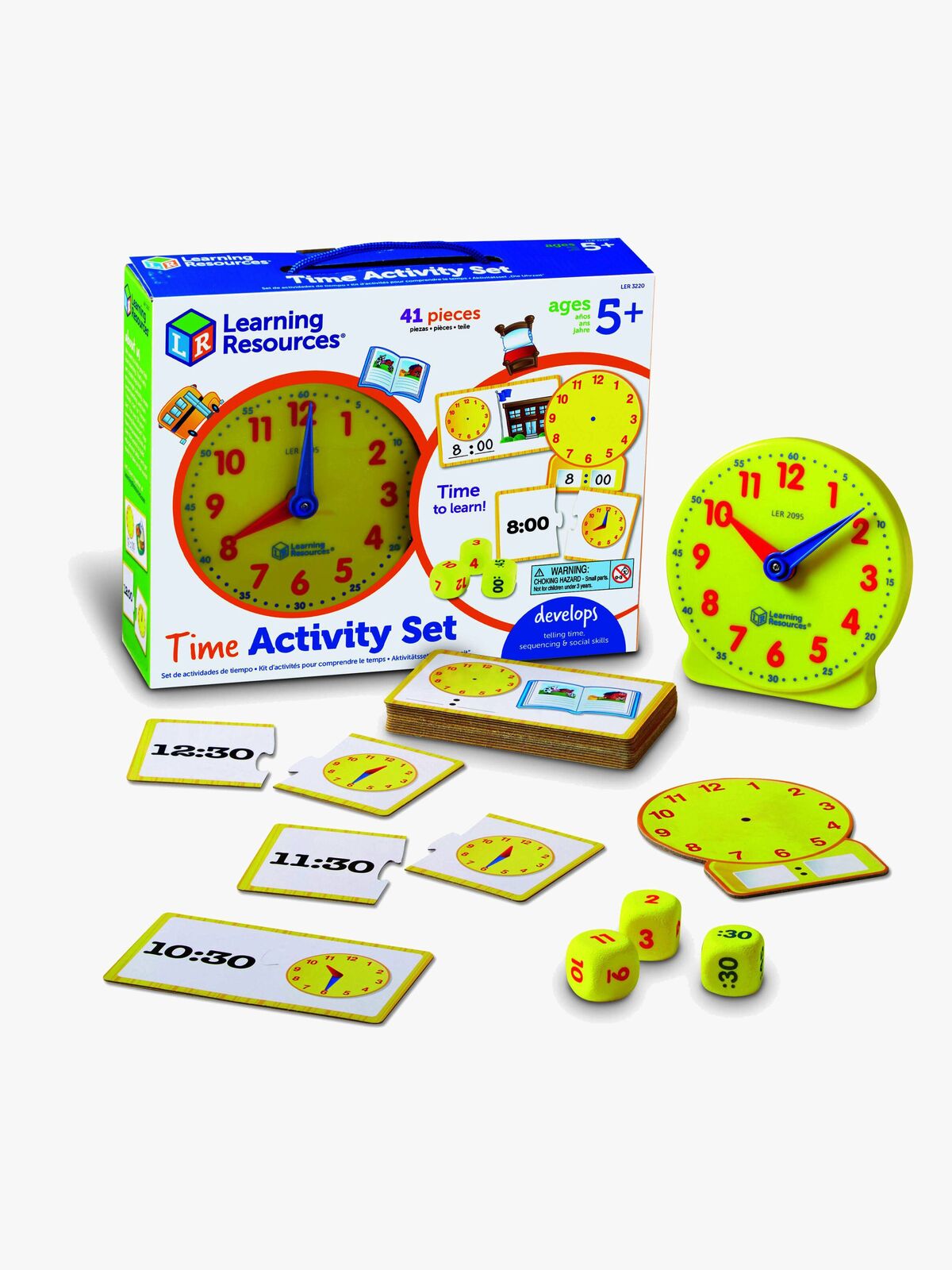 Learning Resources  Pædagogisk Legesæt Ur