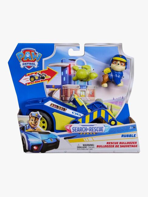 Paw Patrol Search & Rescue Redningskøretøj med Figur Rubble