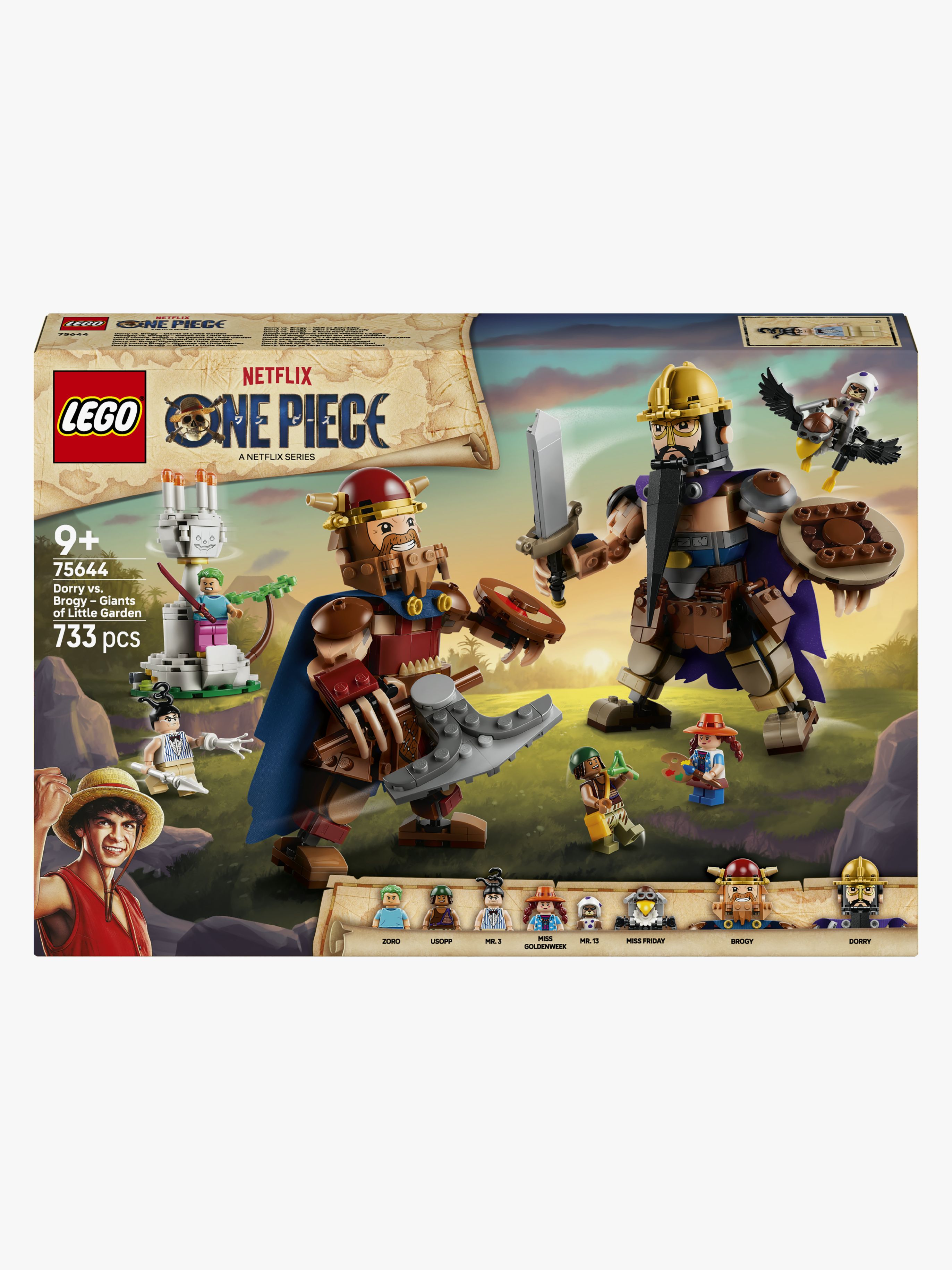 LEGO ONE PIECE 75644 Dorry mod Brogy – giganterne i Little Garden