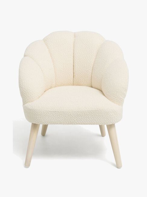 Alice & Fox Pearla Lænestol, Cream/Wood