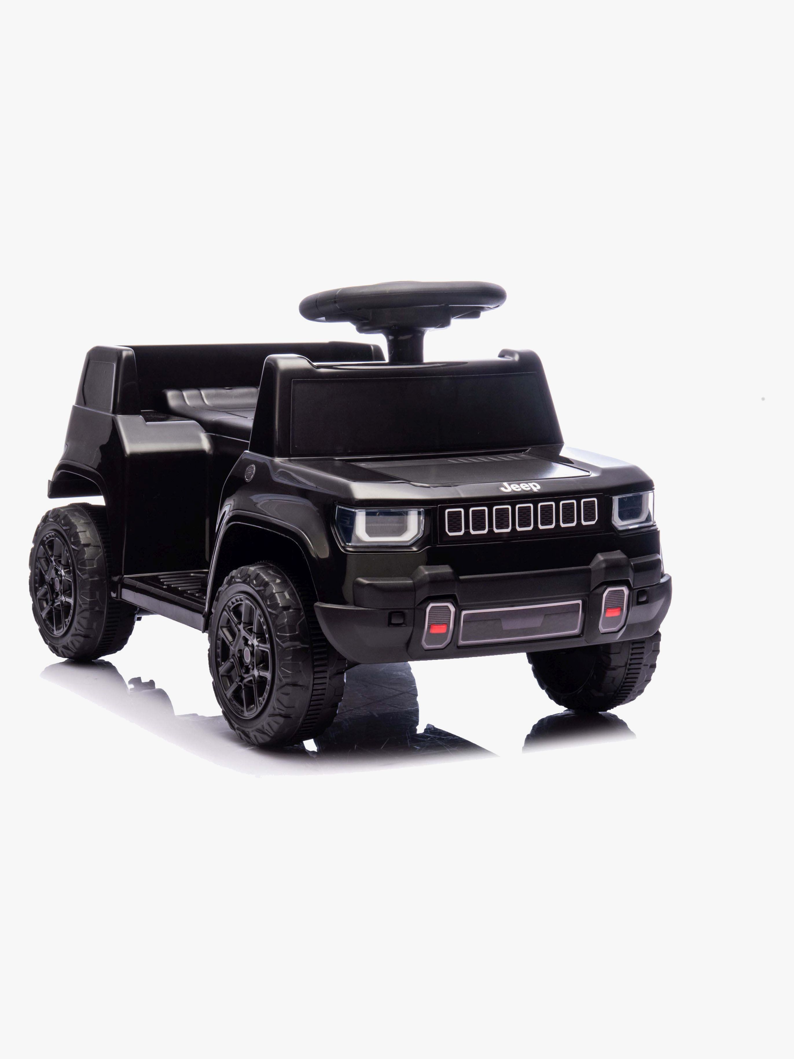 Jeep Recon Quad Elbil, Sort, El bil til børn
