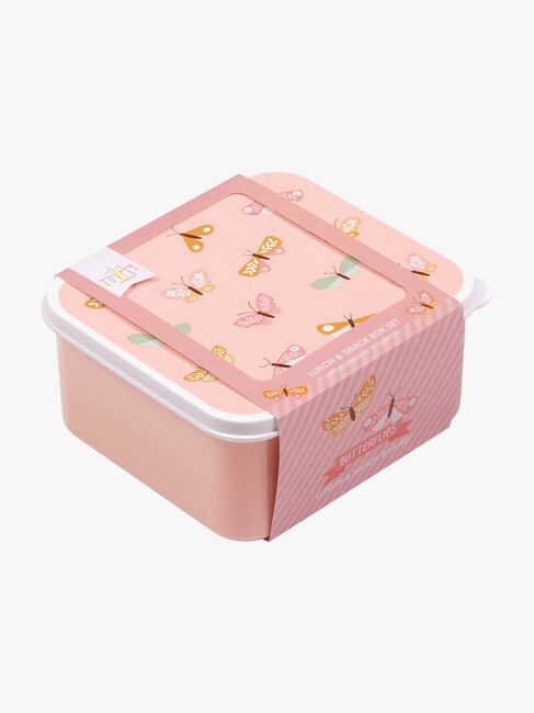 A Little Lovely Company Madkasse-sæt, Sommerfugl