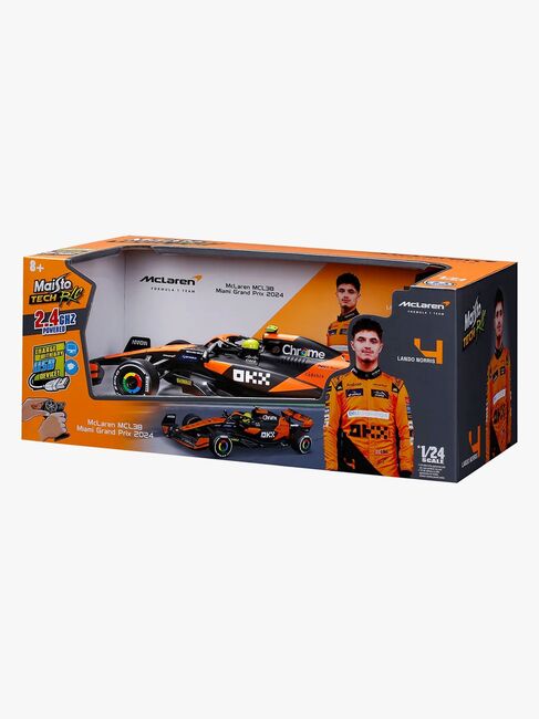 Maisto Tech R/C Premium F1 McLaren MCL38 Norris Racerbil 1:24