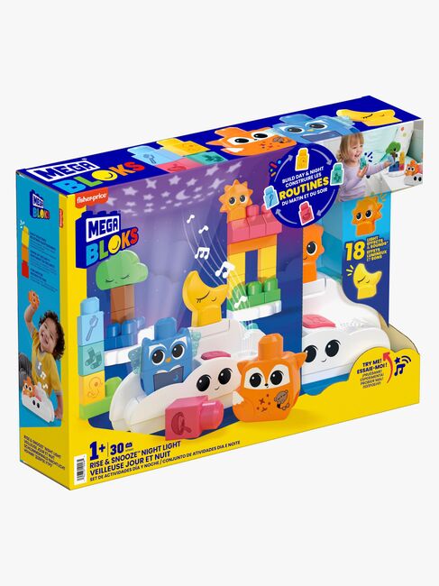 Mega Bloks Rise & Snooze Natlampe Byggesæt