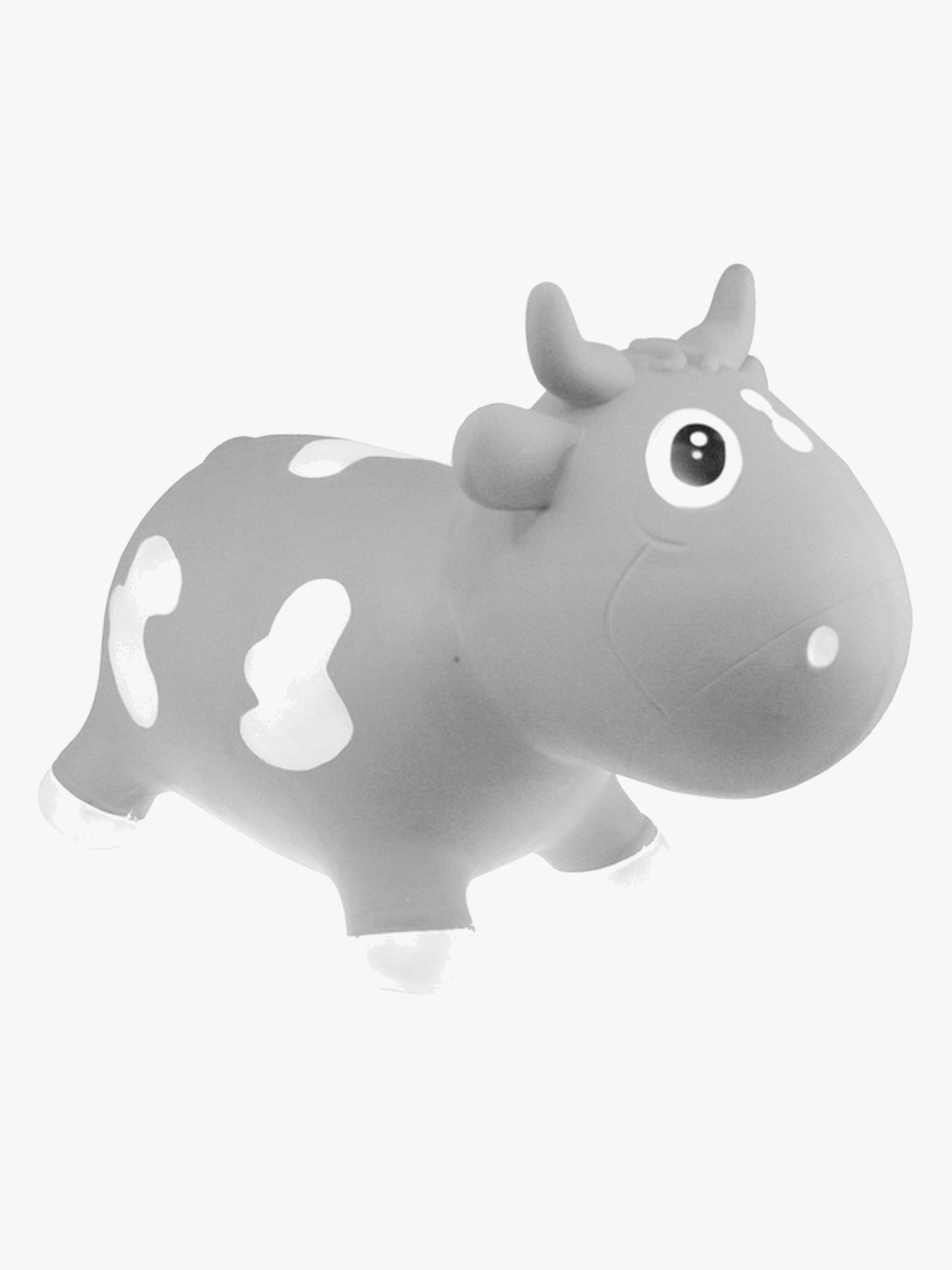 KidZZfarm Hoppedyr Ko, Grå