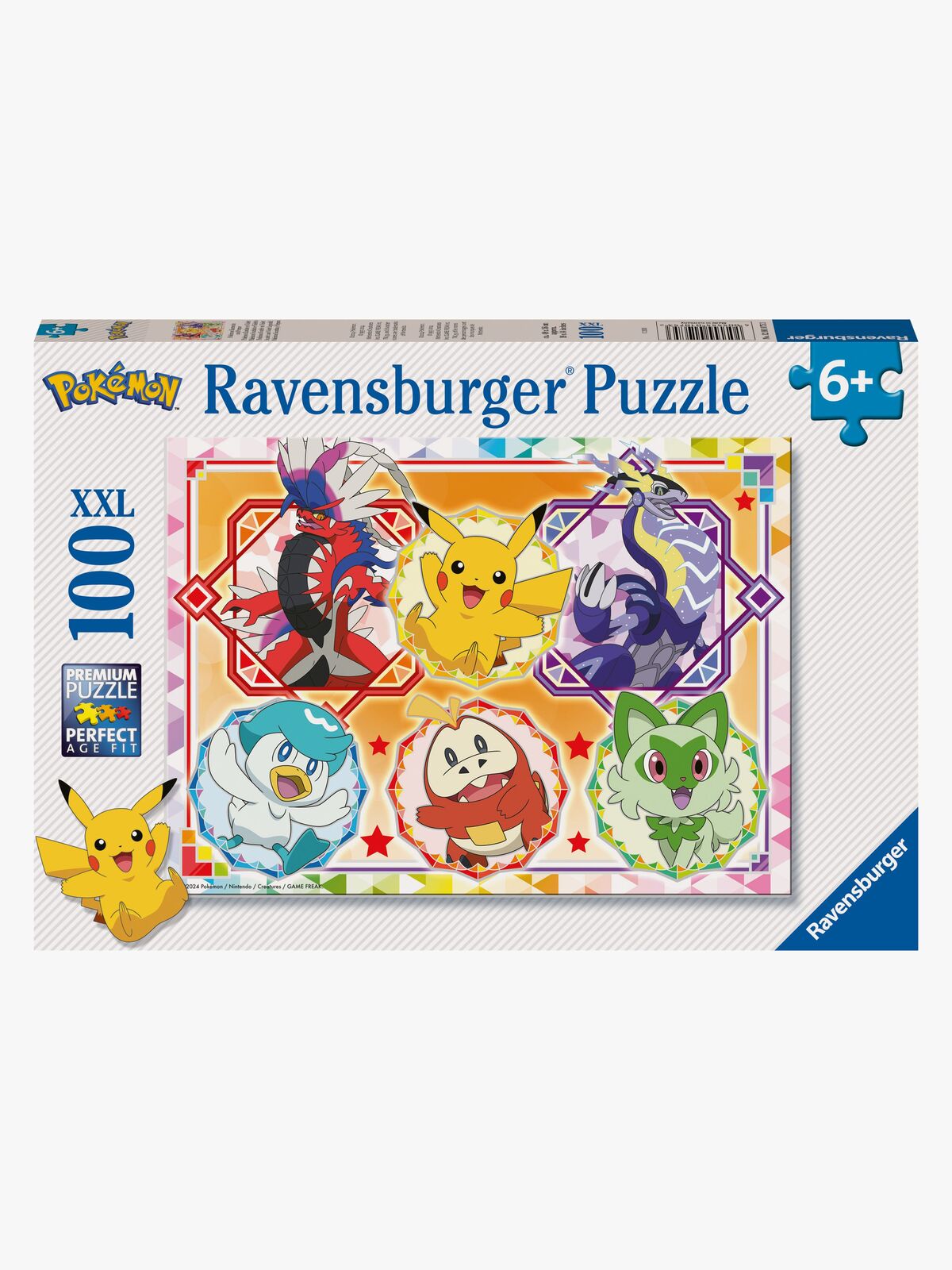 Ravensburger Pokémon XXL Puslespil 100 Brikker