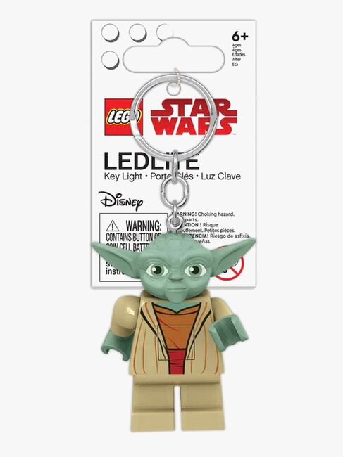 LEGO Yoda Nøglering med LED-lys
