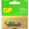GP Ultra Alkaline G-TECH AAA/LR03 Batterier Svanemærket 4-Pak