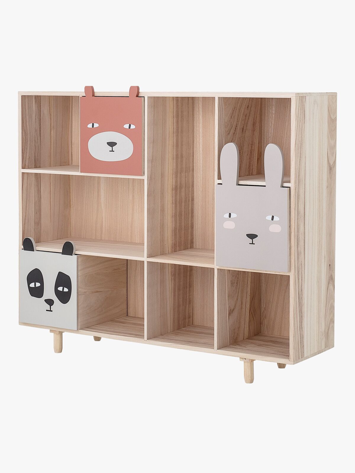 Bloomingville Calle Bogreol m. Skuffer, Natur