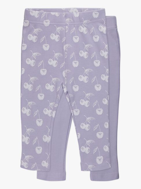 Tiny Treasure Lexi Leggings 2-pak, Purple