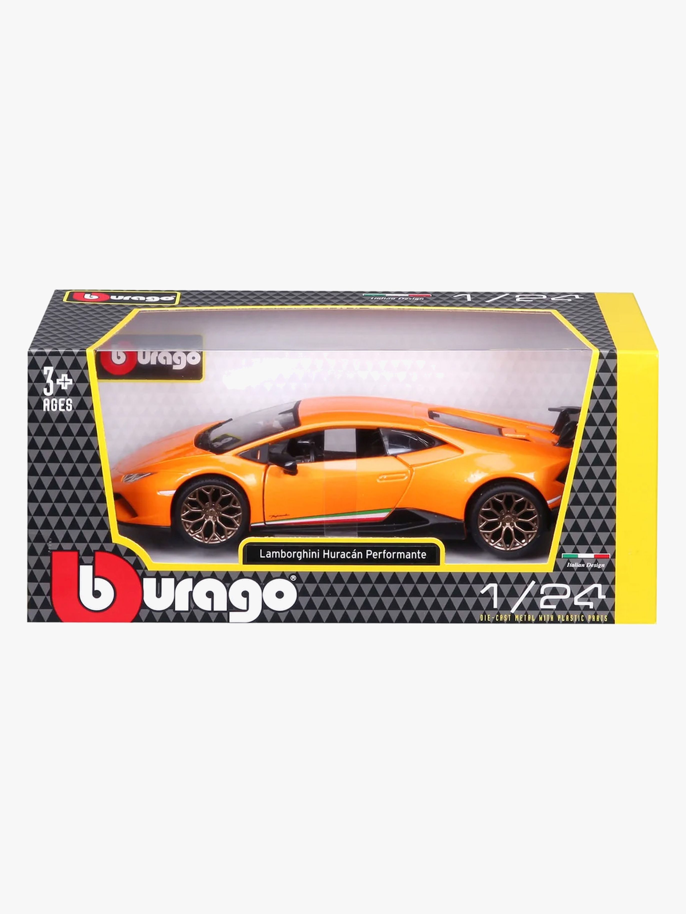 Bburago Lamborghini Huracan Performante Modelbil 1:24, El bil til børn