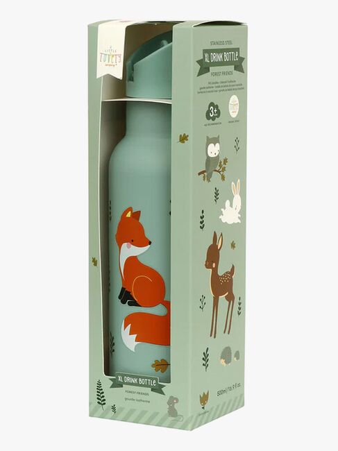 A Little Lovely Company Stainless steel XL Drikkedunk, Forest friends