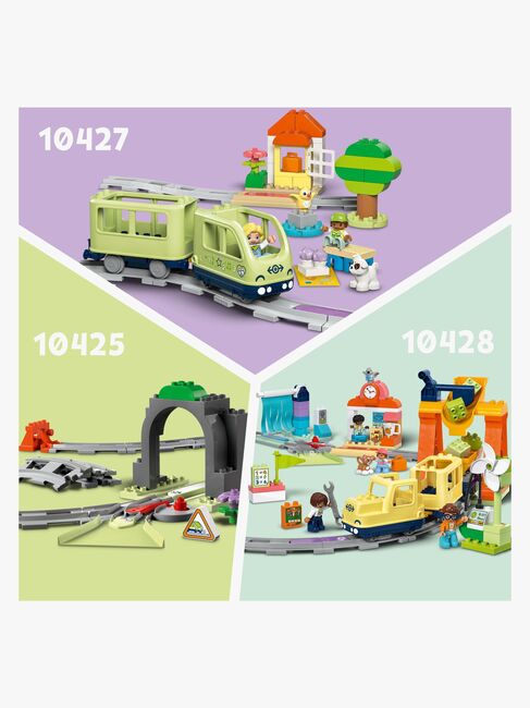 LEGO DUPLO Town 10426 Togbro og spor – udvidelsessæt